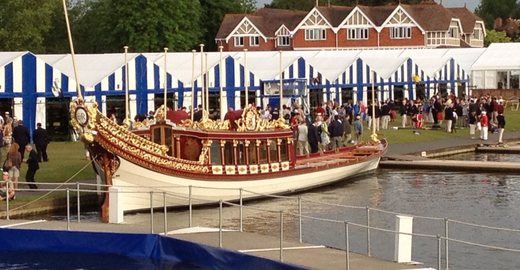 The royal rowbarge Gloriana